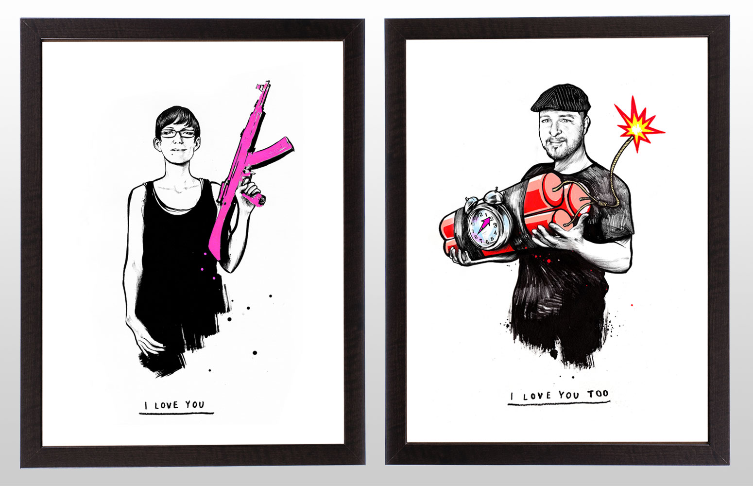 Andrea & Tizian - Kornel Illustration | Kornel Stadler portfolio