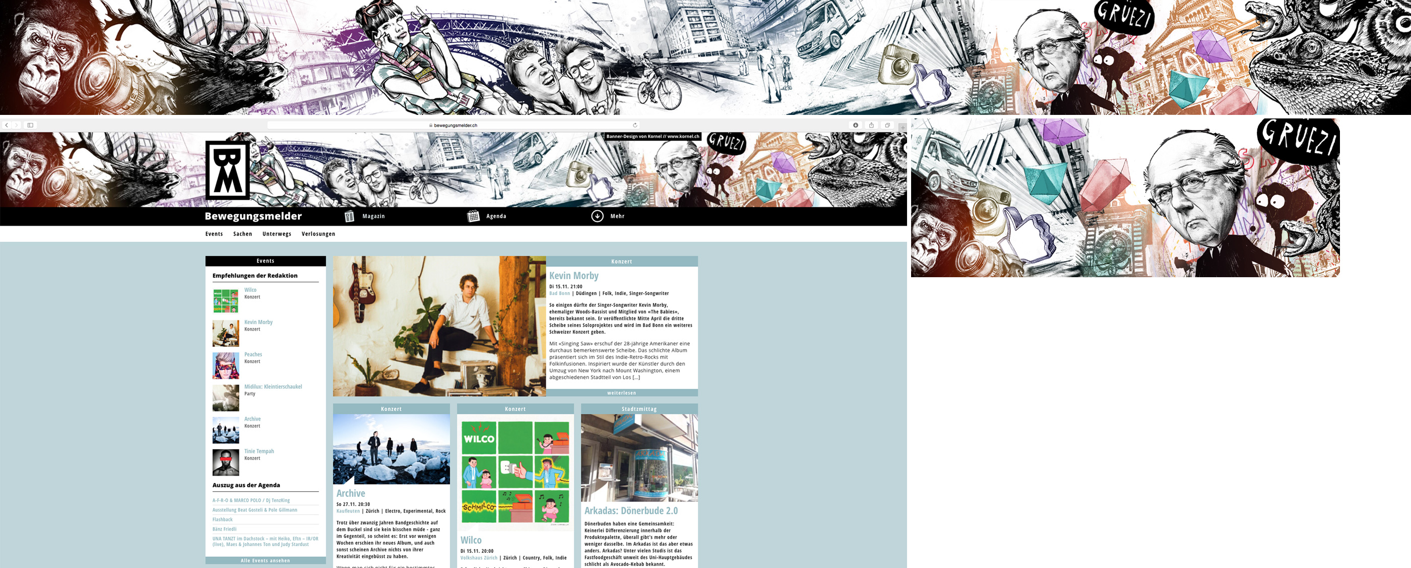 Banner - Kornel Illustration | Kornel Stadler portfolio