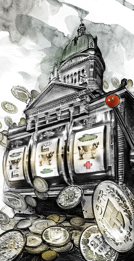 Bundesjackpot - Kornel Illustration | Kornel Stadler portfolio