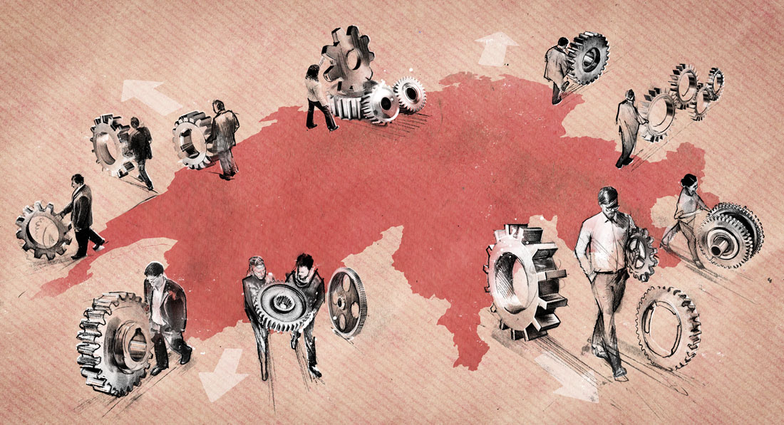 Entindustrialisierung - Kornel Illustration | Kornel Stadler portfolio
