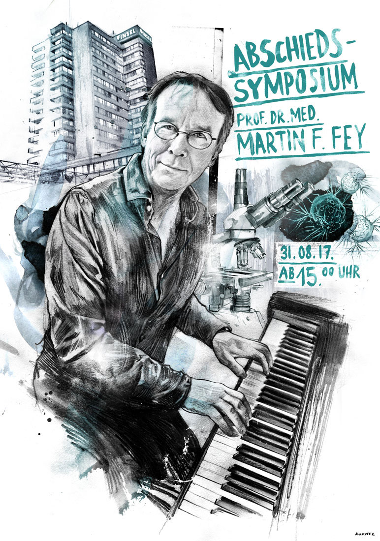 Abschiedssymposium - Kornel Illustration | Kornel Stadler portfolio