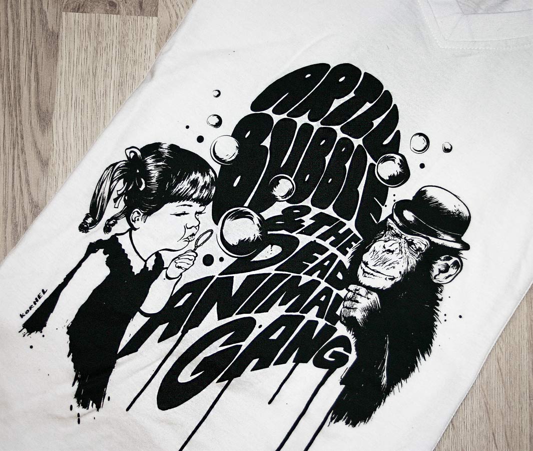 Artlu Bubble & the Dead Animal Gang - Kornel Illustration | Kornel Stadler portfolio