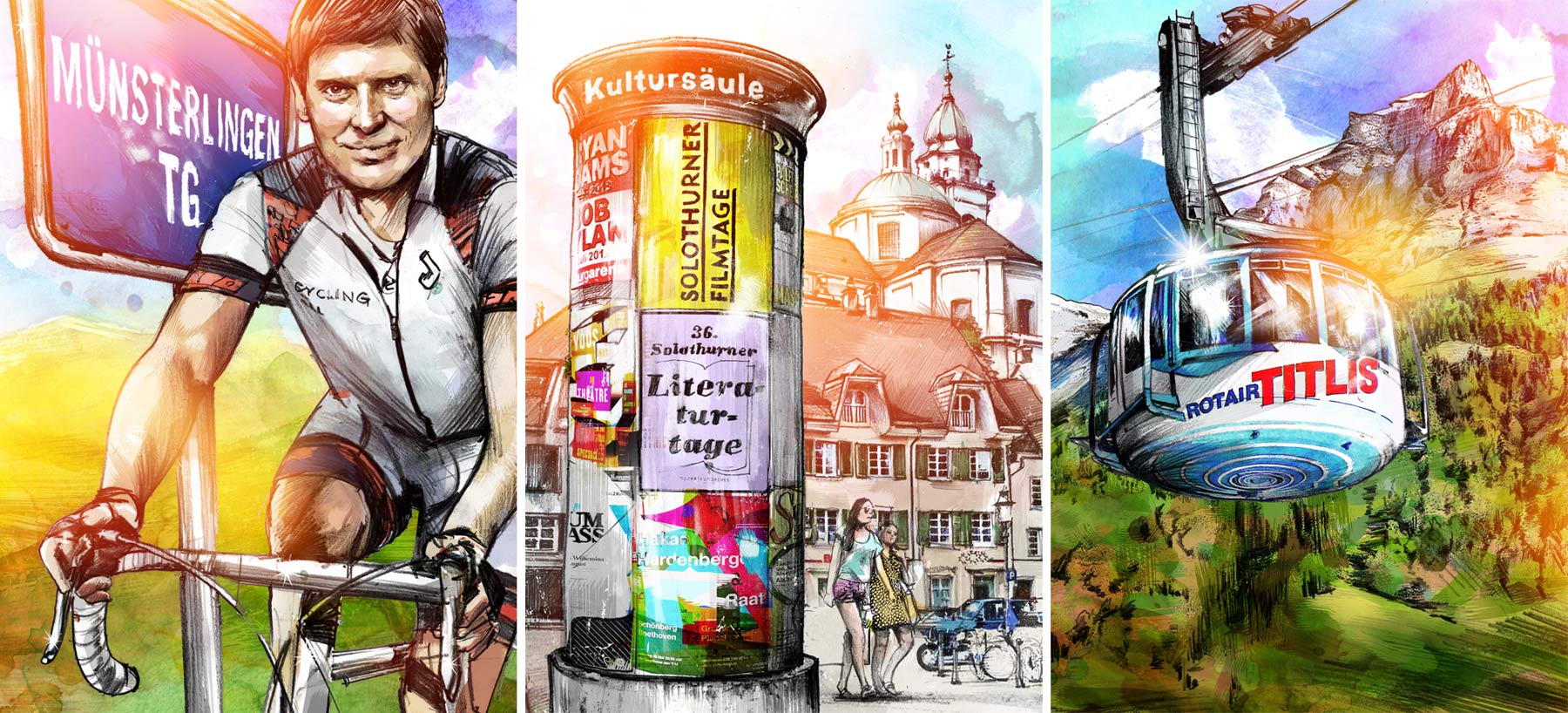 Das grosse Gemeinderating - Kornel Illustration | Kornel Stadler portfolio