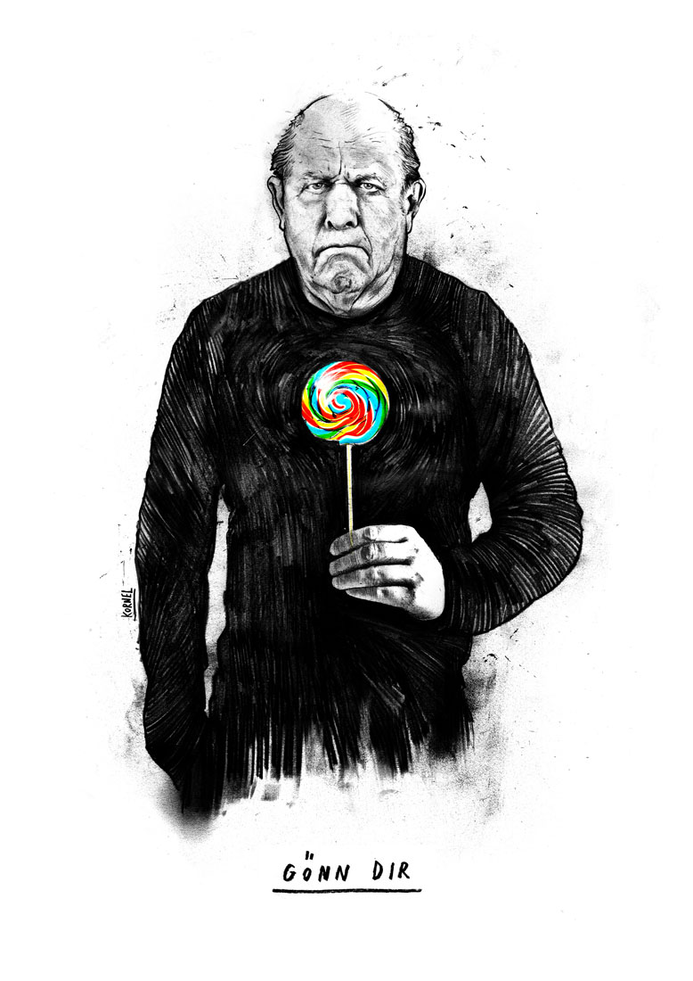 Gönn dir - Kornel Illustration | Kornel Stadler portfolio