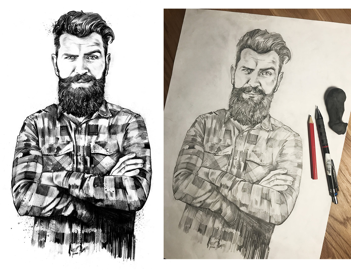 Farm Hipster - Kornel Illustration | Kornel Stadler portfolio