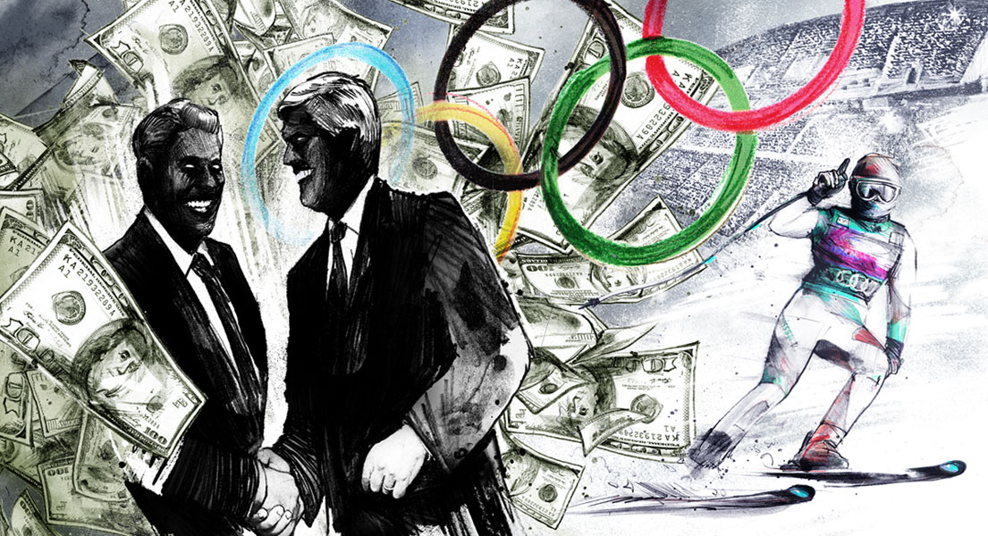 Auch der Sport braucht einen Papst - Kornel Illustration | Kornel Stadler portfolio