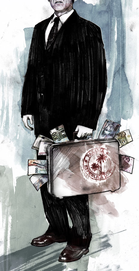 Panama Papers - Kornel Illustration | Kornel Stadler portfolio