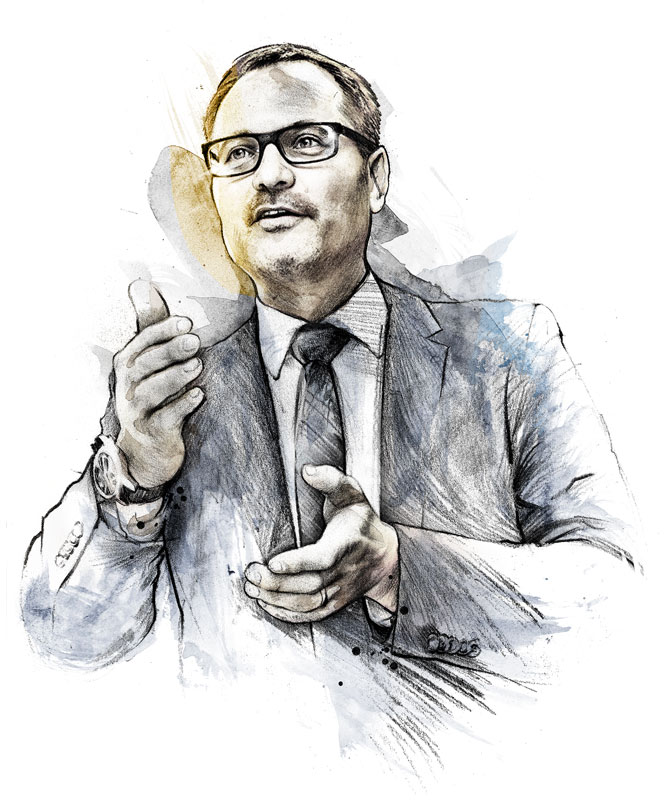 Michael Federer - Kornel Illustration | Kornel Stadler portfolio