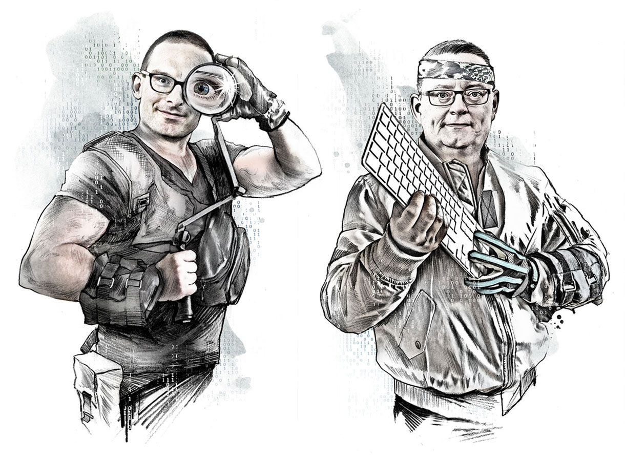 Das Q-Team - Kornel Illustration | Kornel Stadler portfolio