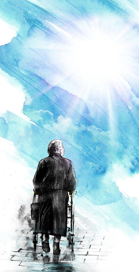 Sterbehilfe - Kornel Illustration | Kornel Stadler portfolio
