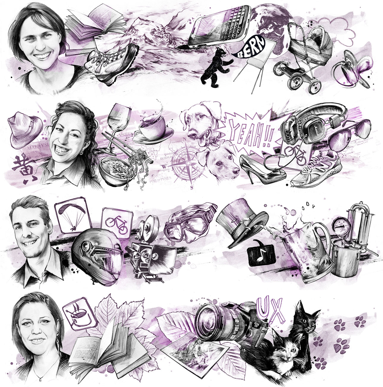 Team - Kornel Illustration | Kornel Stadler portfolio