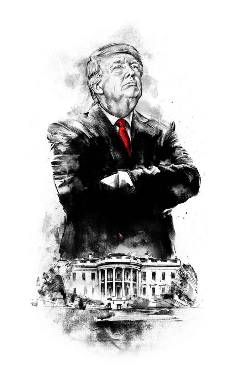 Trump ade? Zu früh gefreut! - Kornel Illustration | Kornel Stadler portfolio
