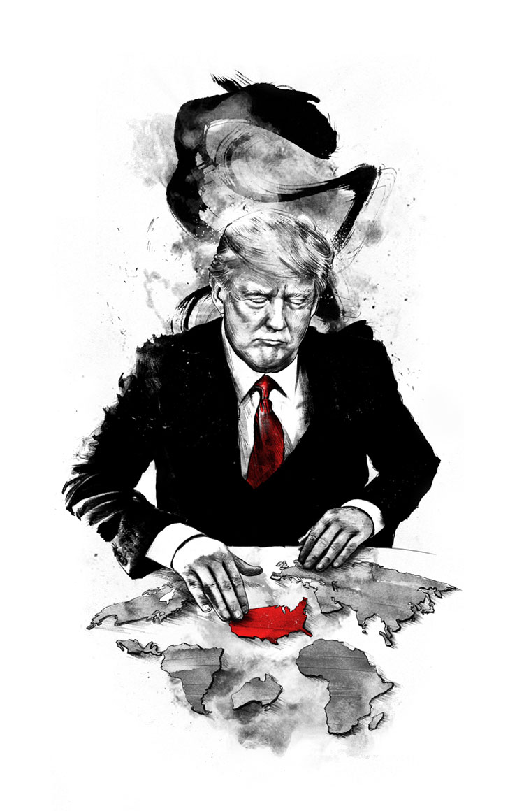 De neue Un-Ordnung der Welt - Kornel Illustration | Kornel Stadler portfolio