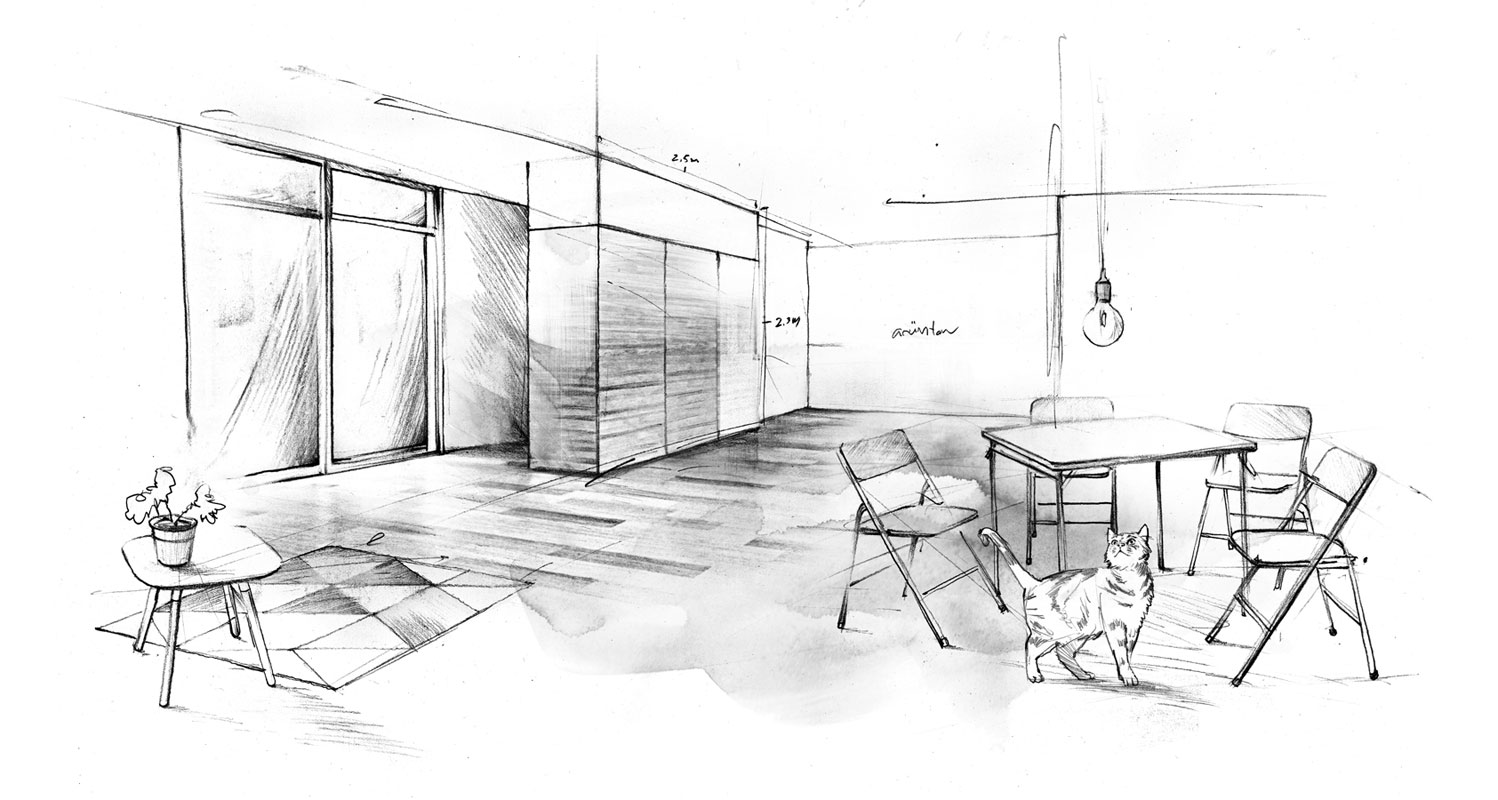 Interior Design - Kornel Illustration | Kornel Stadler portfolio