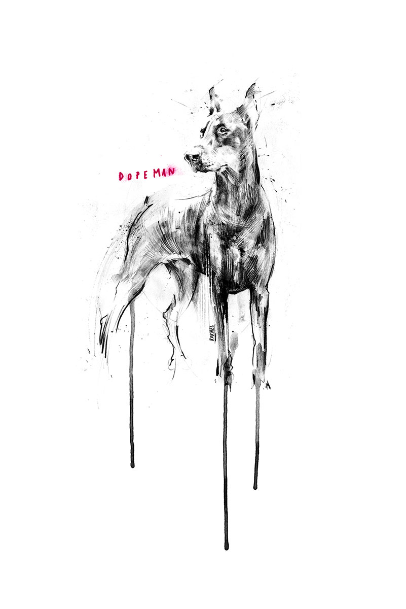 Dopeman - Kornel Illustration | Kornel Stadler portfolio