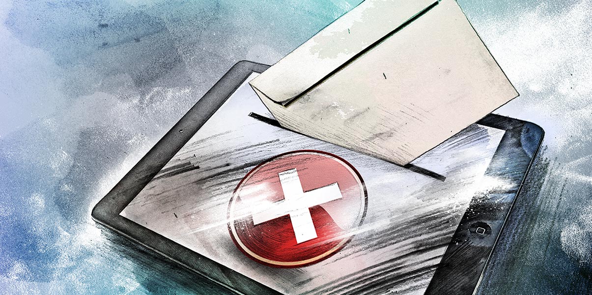 Das Ende des E-Votings ist eine Befreiung - Kornel Illustration | Kornel Stadler portfolio