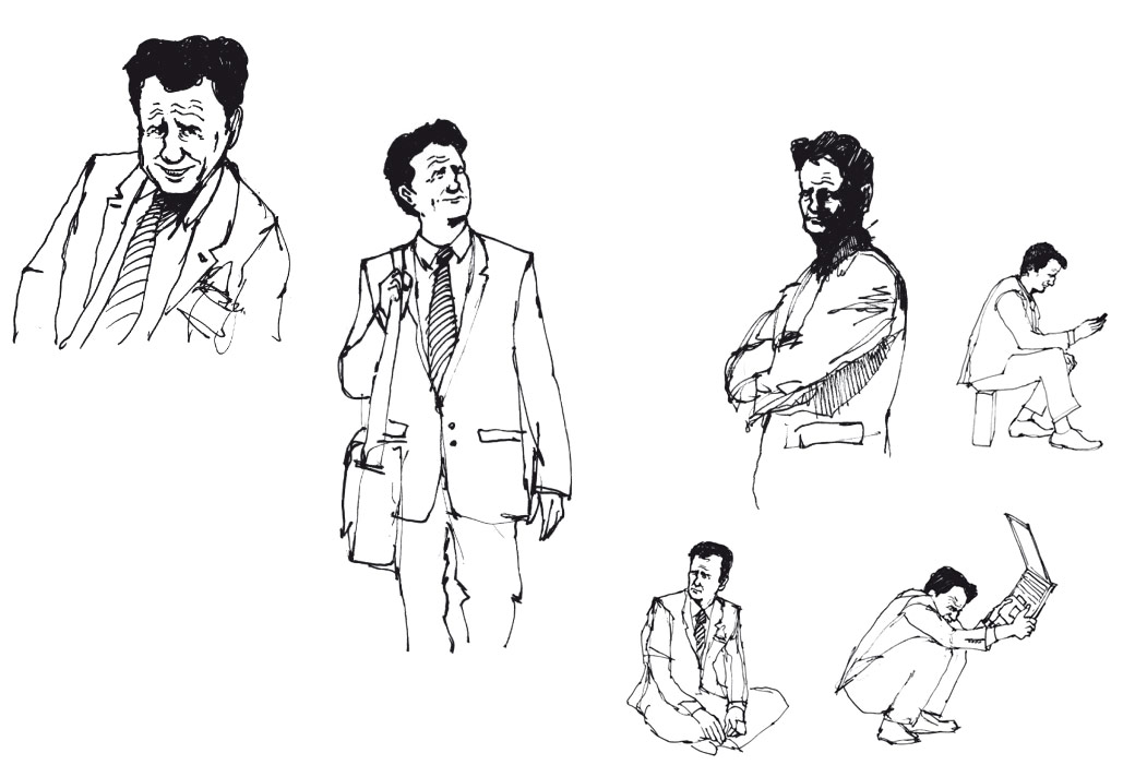 Der Bürodude - Kornel Illustration | Kornel Stadler portfolio