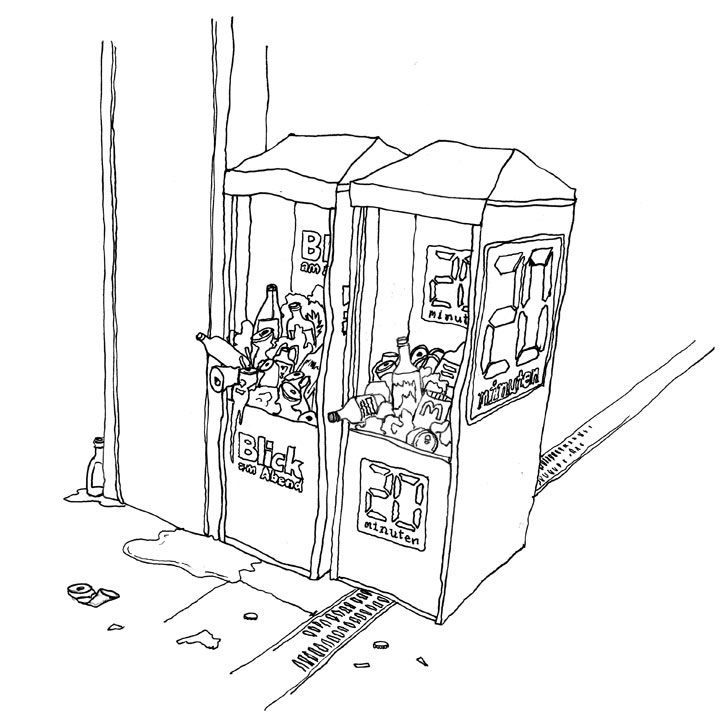 Zeitungskasten - Kornel Illustration | Kornel Stadler portfolio