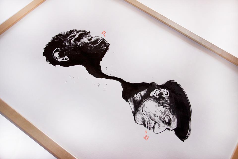Uh, du Artwork 35 x 50cm 2011 - Kornel Illustration | Kornel Stadler portfolio