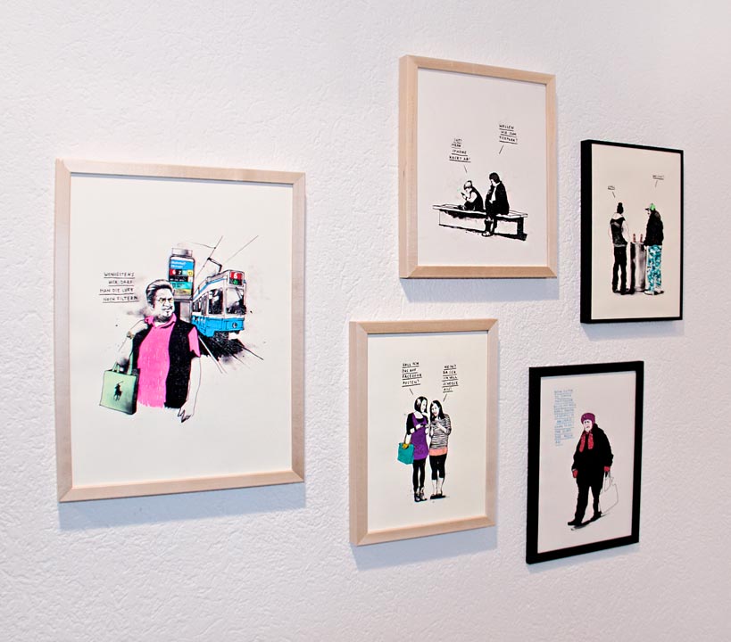 Ausstellung SOON.ZH Zürich 2011 - Kornel Illustration | Kornel Stadler portfolio