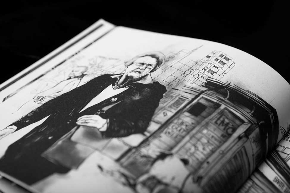 Schwarz auf Weiss - Kornel Illustration | Kornel Stadler portfolio