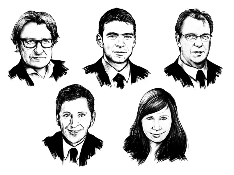 Reporting Times II - Kornel Illustration | Kornel Stadler portfolio