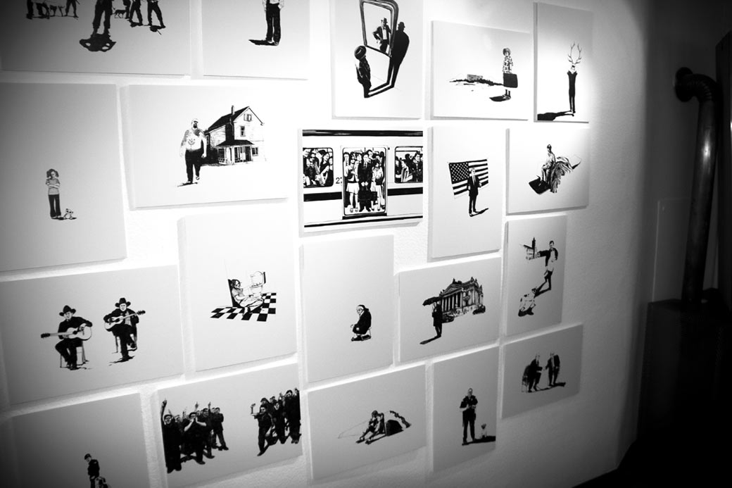 Kornel – Bildwelt eines Zeichners Ausstellung Parzelle_403 Basel, 2010 - Kornel Illustration | Kornel Stadler portfolio