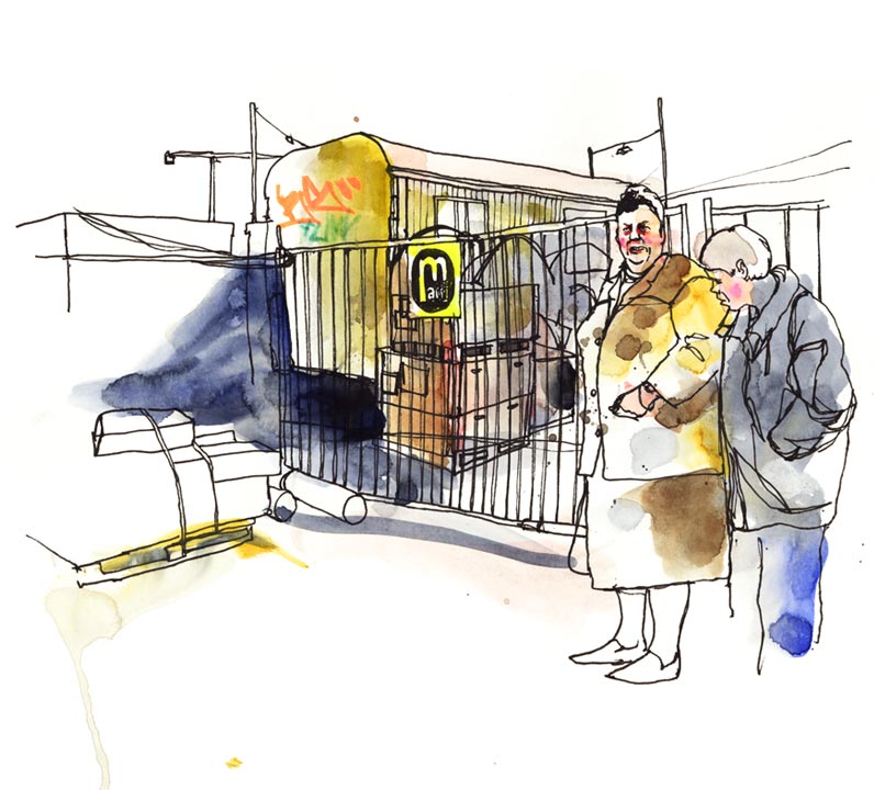Mutter und Kind - Kornel Illustration | Kornel Stadler portfolio