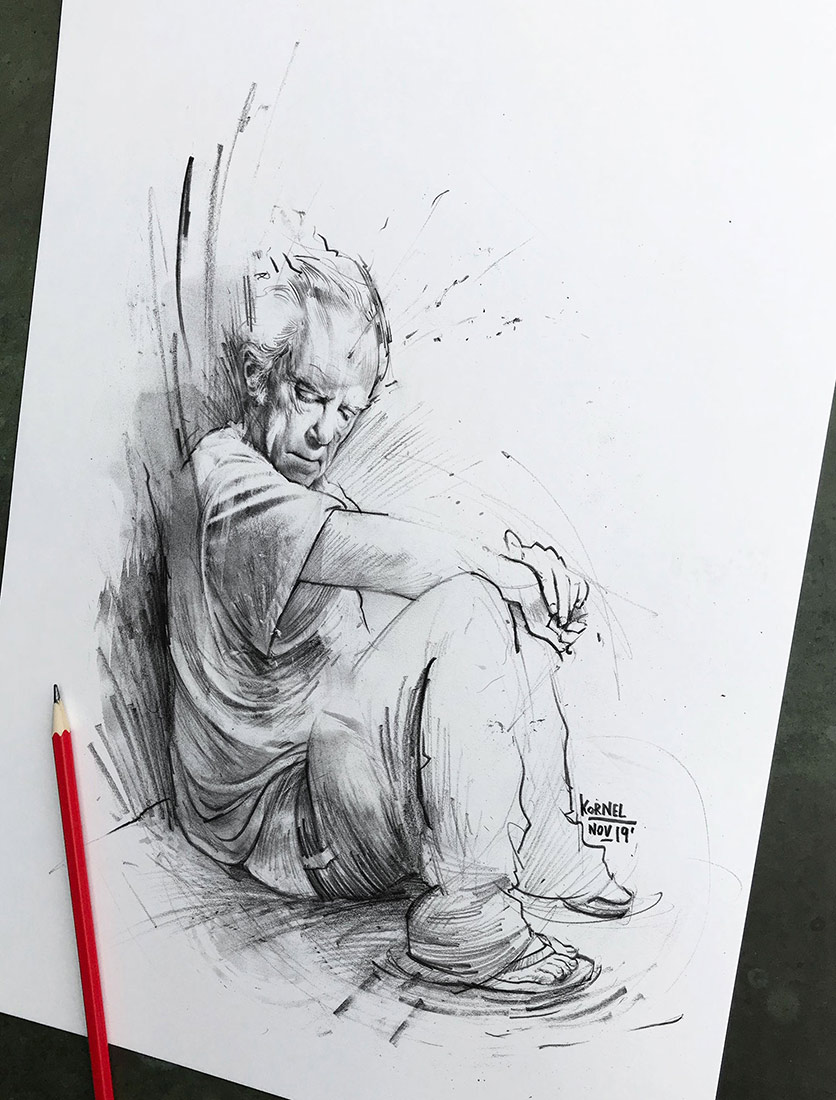 Skizze - Kornel Illustration | Kornel Stadler portfolio