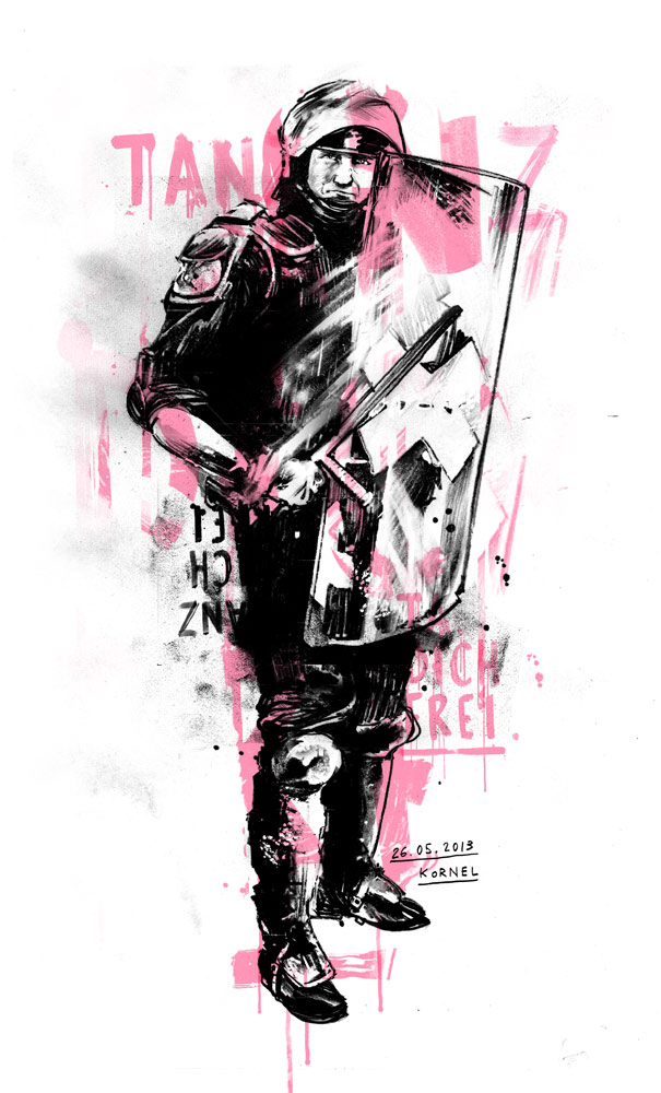 Tanz dich frei - Kornel Illustration | Kornel Stadler portfolio