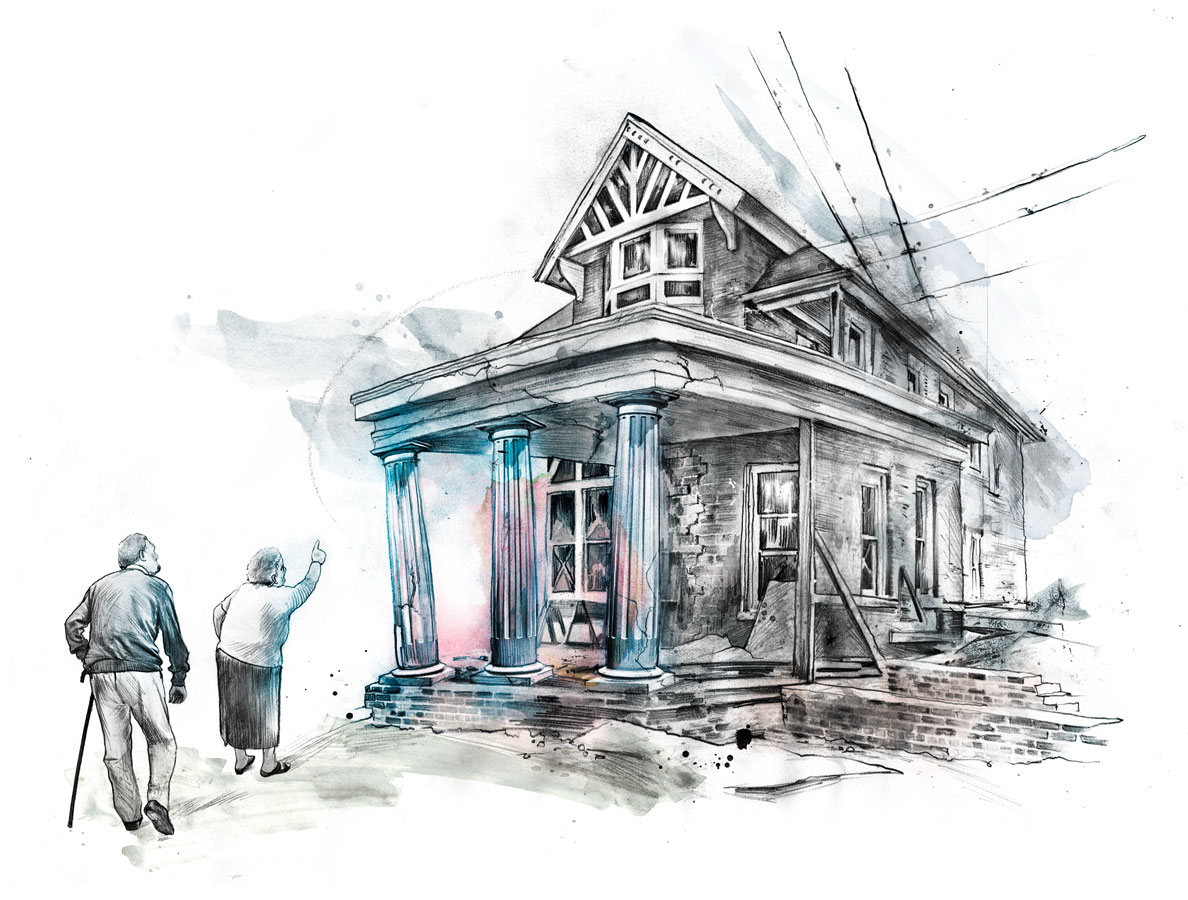 Schweizer Rentensystem - Kornel Illustration | Kornel Stadler portfolio